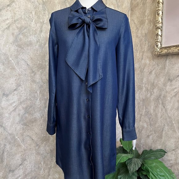 kate spade griffin shirt dress Kate Spade Las Vegas Indigo Griffin Dress, Dark Indigo